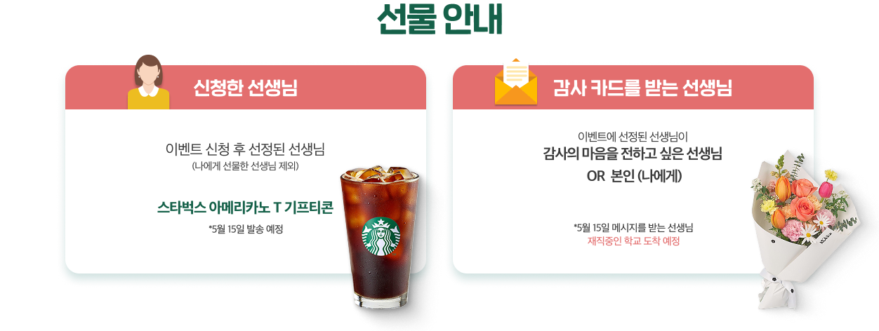 선물 안내